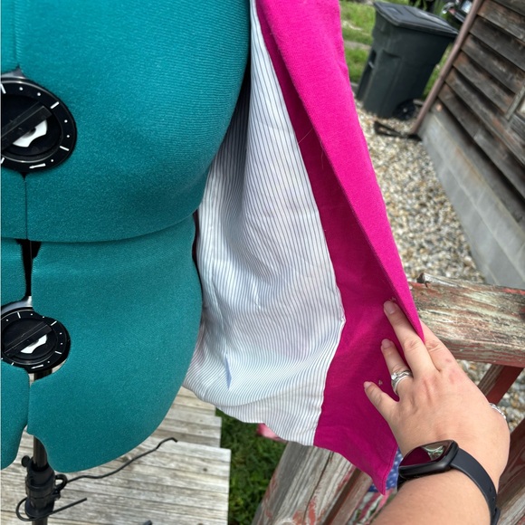 Hot Pink Blazer Jules & Leopold - Picture 2 of 8